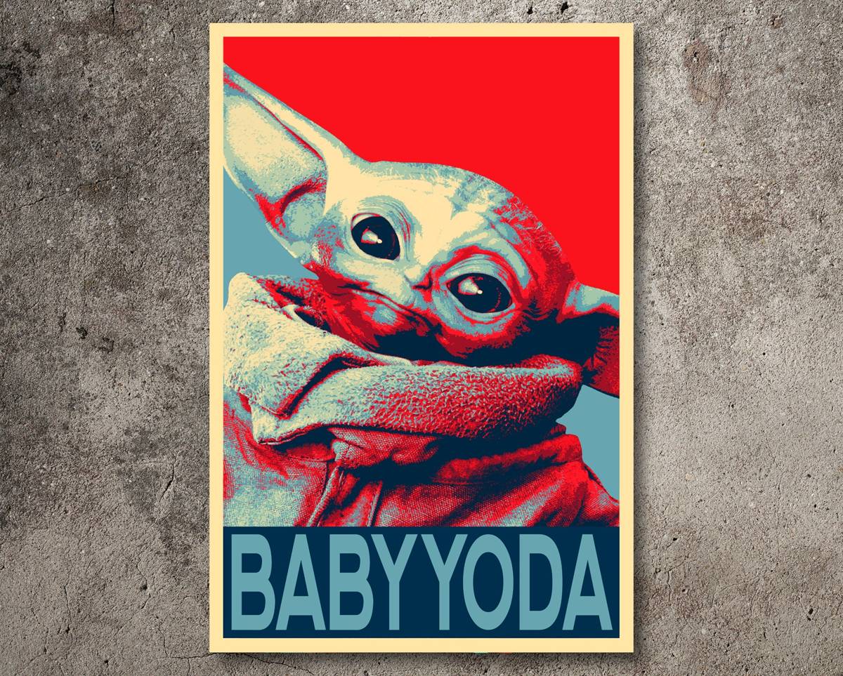 Baby Yoda Poster Pop Art Posters Yoda Wallpaper Star Wars Art My Xxx Hot Girl