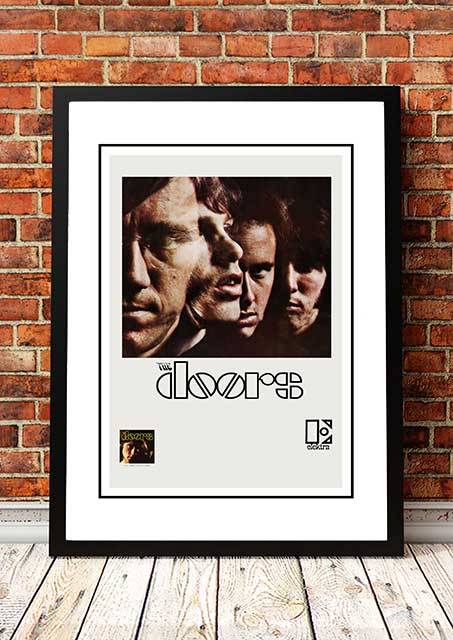 The Doors Debut Album In Store Poster 1967 – Poster | Canvas Wall Art ...