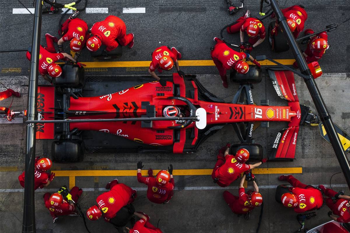Formula 1 Engineer, Pit Stop, Team Racing, Ferrari F1 Resolution Poster