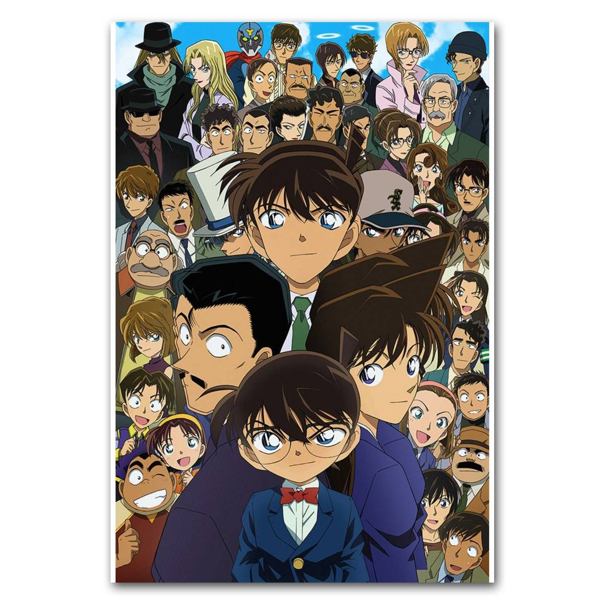 Detective Conan Poster Anime Movie Poster – Poster | Canvas Wall Art ...